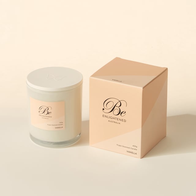 Vanilla Large Candle