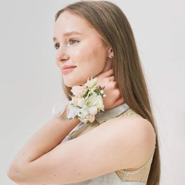 Sweet Pastel Corsage