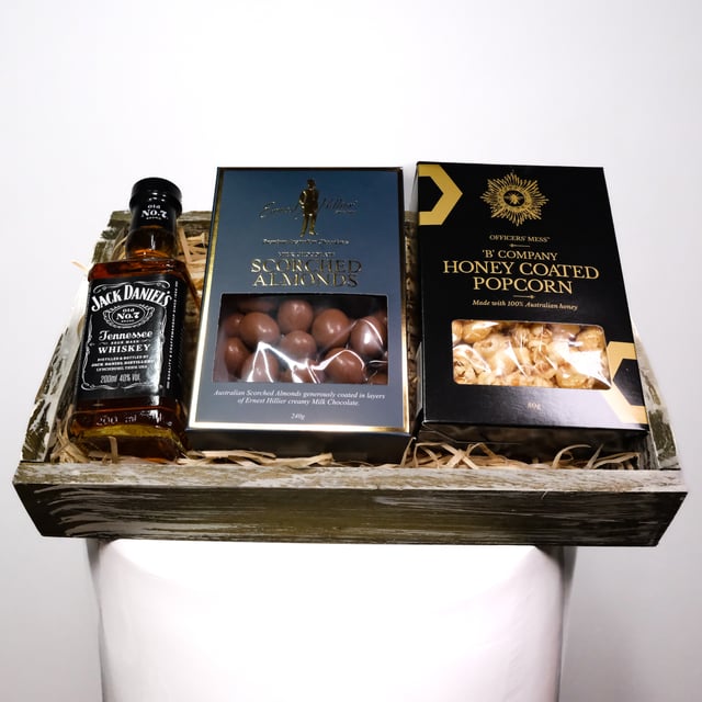 Whiskey & Sweet Indulgence Basket
