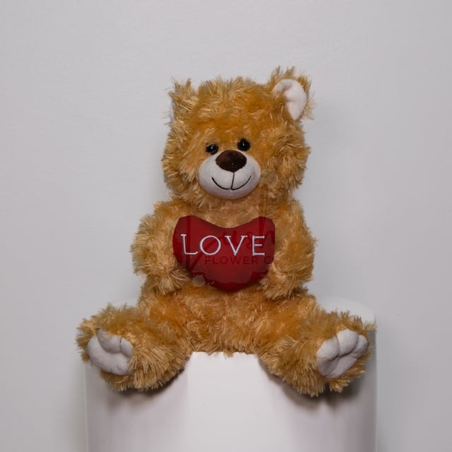 I Love You Teddy Bear - Brown