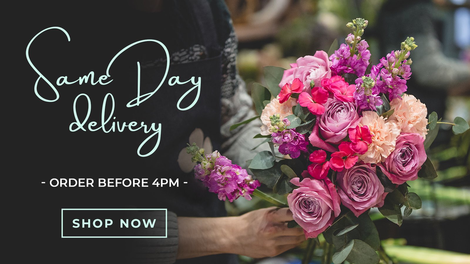 Homepage Banner | Lush Flower Co